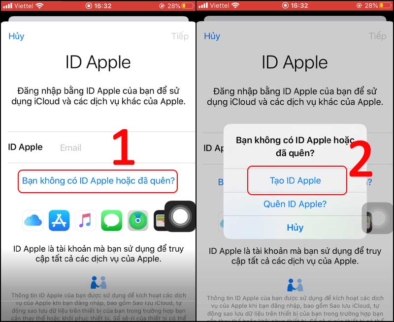 Cách tạo tài khoản ID Apple và tải ứng dụng từ App Store đơn giản